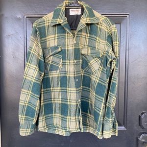 Vintage Masterbuilt Wool Blend Shirt Jacket